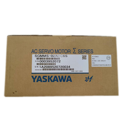 New In Box YASKAWA SGMMS-02ADC6S AC Servo Motor