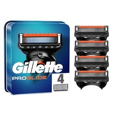 Gillette Fusion 5 Proglide Lamette da Barba Confezione da 4 Ricambi da 5 Lame