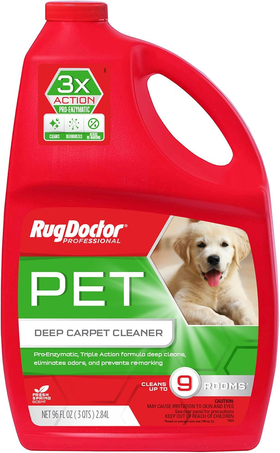 Pro-Enzymatic 96 Oz Pet Carpet Cleaner with 3X Action for Deep Cleaning and Odor Removal-image