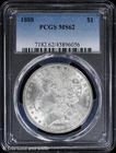 1888-P $1 Morgan Silver Dollar PCGS MS 62 | Uncirculated UNC