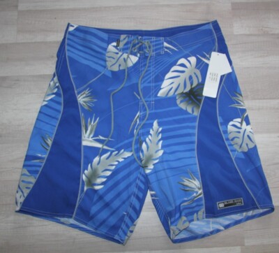 Original Badeshorts ISLAND DAZE USA blau 33 US - 43 FR