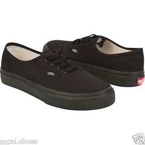 cheap all black vans