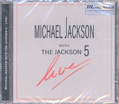 Michael Jackson With the Jackson 5 Live! CD Europa Musik auf CD 2023 CD. Versiegelt