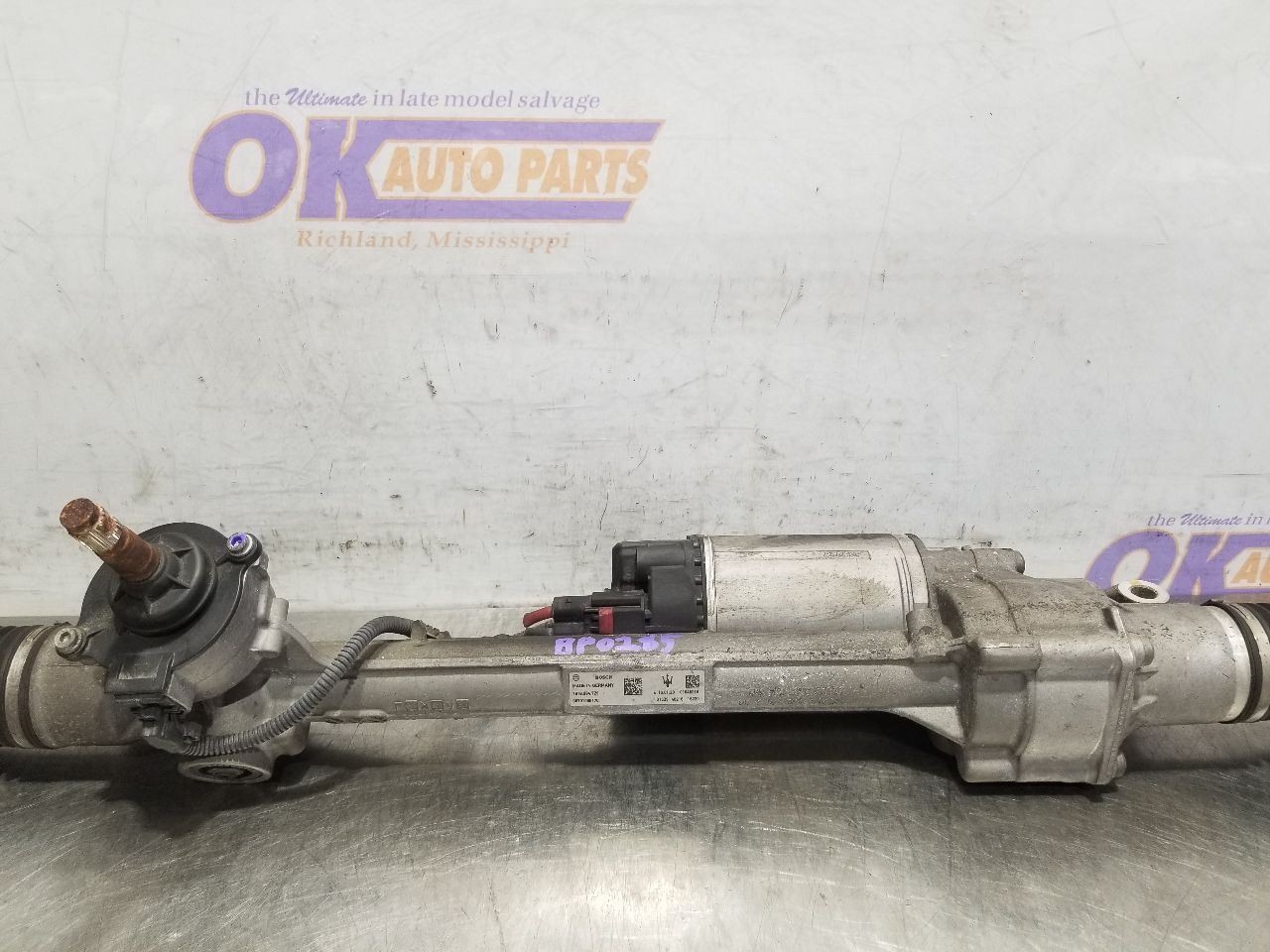 20 2020 MASERATI LEVANTE SQ4 GRANSPORT 3.0L AWD POWER STEERING GEAR 6701066170