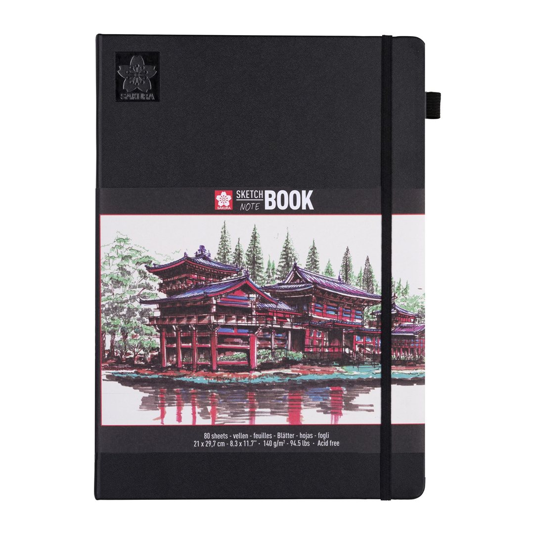 Blocco Sketch Note Book Avorio Cm.21x29,7 Pagine 80 140gr/mq | Sakura