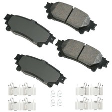 Akebono OEM Rear Ceramic Brake Pads Kit For 2016-2021 Lexus IS300 10 Yr Warranty