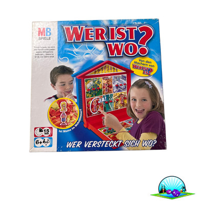 Wer ist Wo? Wer versteckt sich wo - MB Spiele 2005 - Vollständig