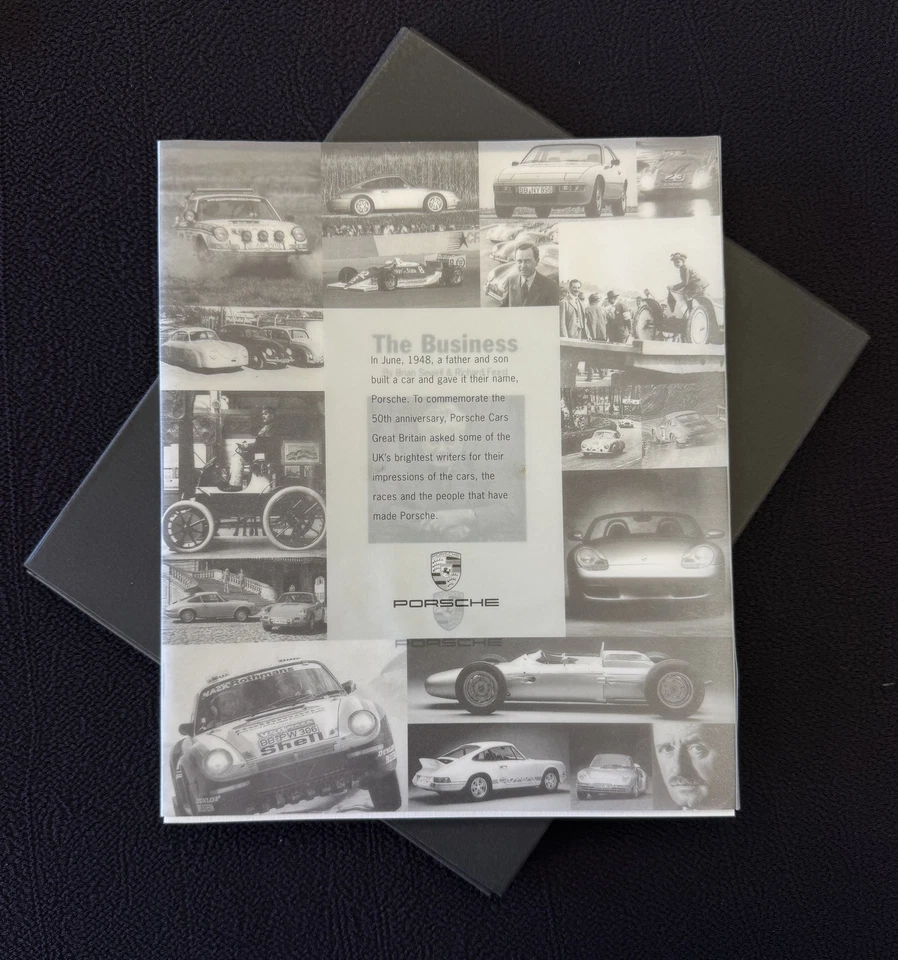 Porsche 1998 50 años autos deportivos kit de prensa multimedia foto CD folleto deportes de motor Foto 3 de 4