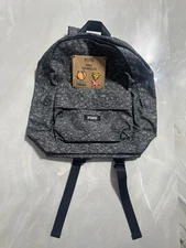 Victoria's Secret PINK Mini Backpack in gray marl with a set of pins
