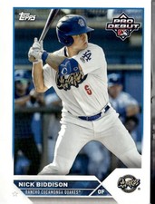 2023 Topps Pro Debut #PD-176 Nick Biddison