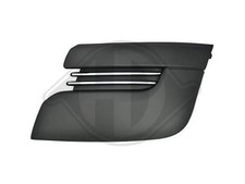 Stoßstangengitter links schwarz/chrom für Peugeot 3008 2009-2014