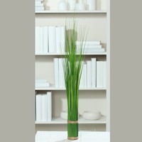 KüNstliches Stehgras BüNdel, Deko GräSer H. 60Cm D. 7Cm GrüN Dpi