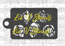 Halloween Horror Movie Combo - Face Painting STENCIL