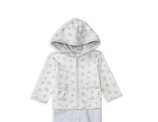 NWT Ralph Lauren Unisex Printed Bear Hoodie Top 3 Months pjl0221