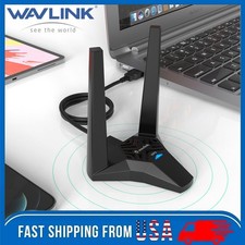 USB WiFi Adapter for Desktop PC WiFi Adapter Dual Band Wireless Network Adapter