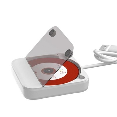 External Car Disc Player USB Auxs Connectivity Plug And Play Design Durability