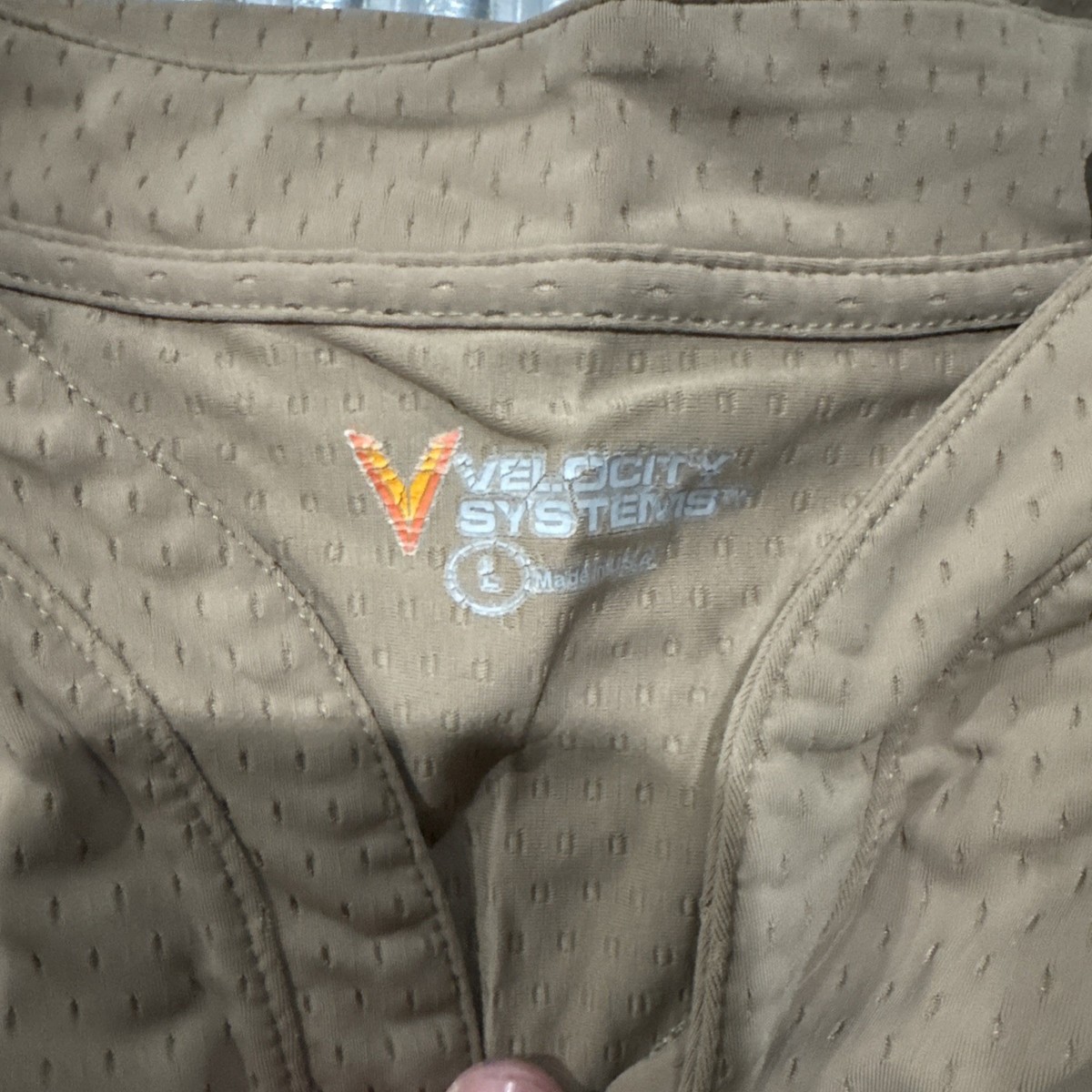 Velocity Systems BOSS Rugby Long Sleeve Combat Shirt Coyote Brown