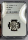 1938 D/D Buffalo Nickel NGC UNCIRCULATED DETAILS Cleaned