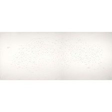 Mark Lombardi Banco Nazionale del Lavoro, Reagan, Bush 50x22 Inch Rolled Canvas