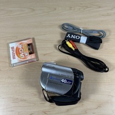 Sony Handycam DCR-DVD108 DVD Camcorder Untested For Parts Only