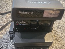 Polaroid One Step Close Up 600 Instant Film Camera W/ Neck Strap
