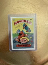 1986 Garbage Pail Kids OS3 - Hurt Curt - Near Mint Or Better - Sharp Corners