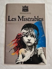Les Miserables 1988 Programme And Ticket Palace Theatre London VGC