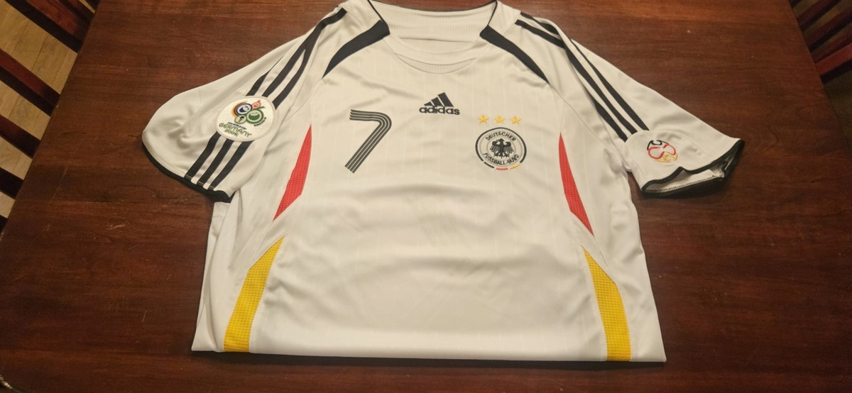 Bastian Schweinsteiger Germany Adidas 2006 World Cup Jersey Size M