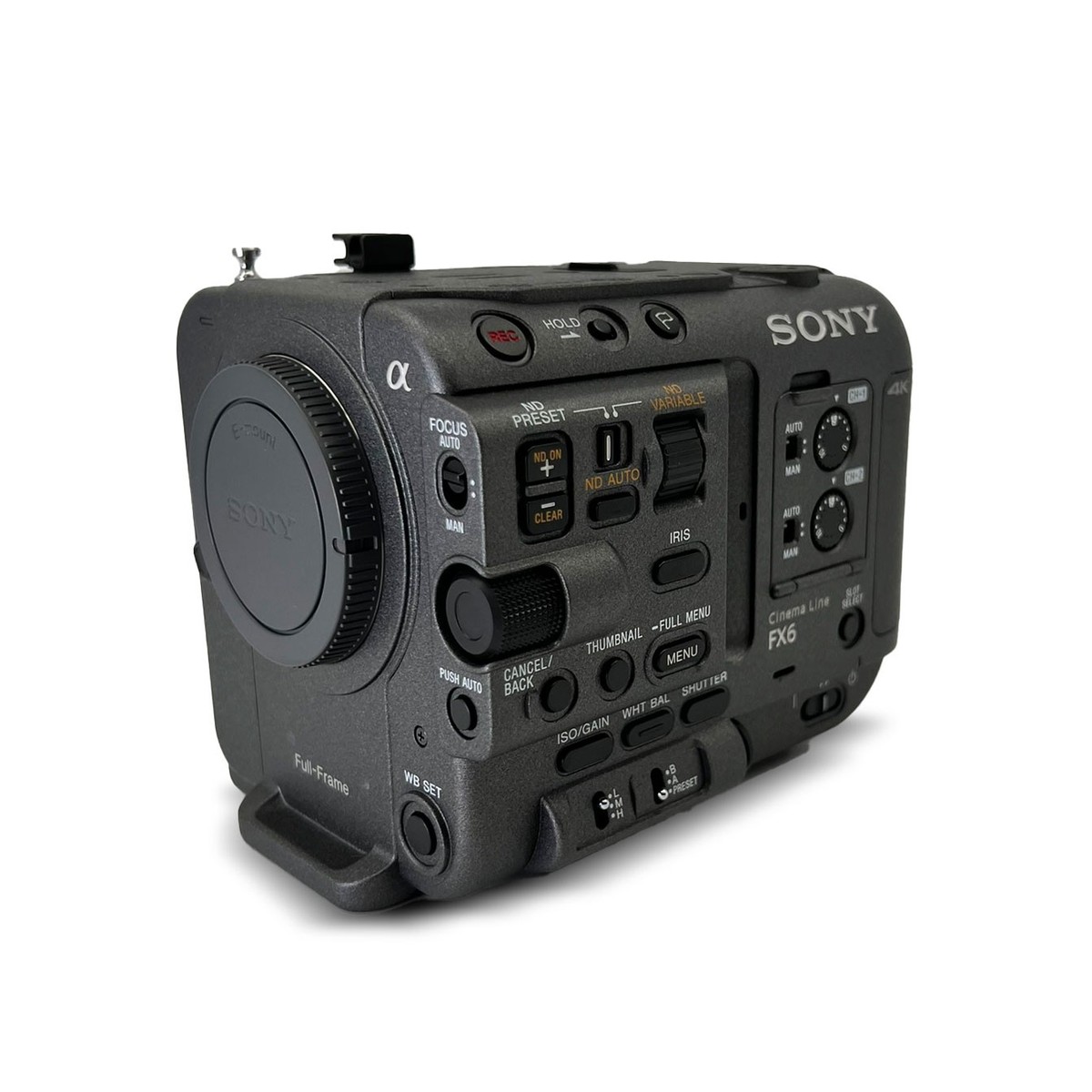SONY Cinema Line FX6 ILME-FX6V 本体 FX6 | プロフェッショナルカムコーダー | ソニー