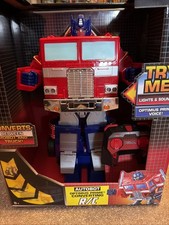 Jada Toys Transformers G1 Optimus Prime 12 inch Converting RC Toy