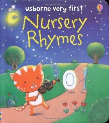 Usborne Very First Nursery Rhymes, Felicity Brooks, Used; Good Book