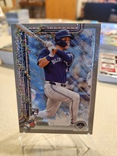 2025 Topps Holiday - Will Wagner #H108 Holiday Silver Glitter (RC) Blue Jays