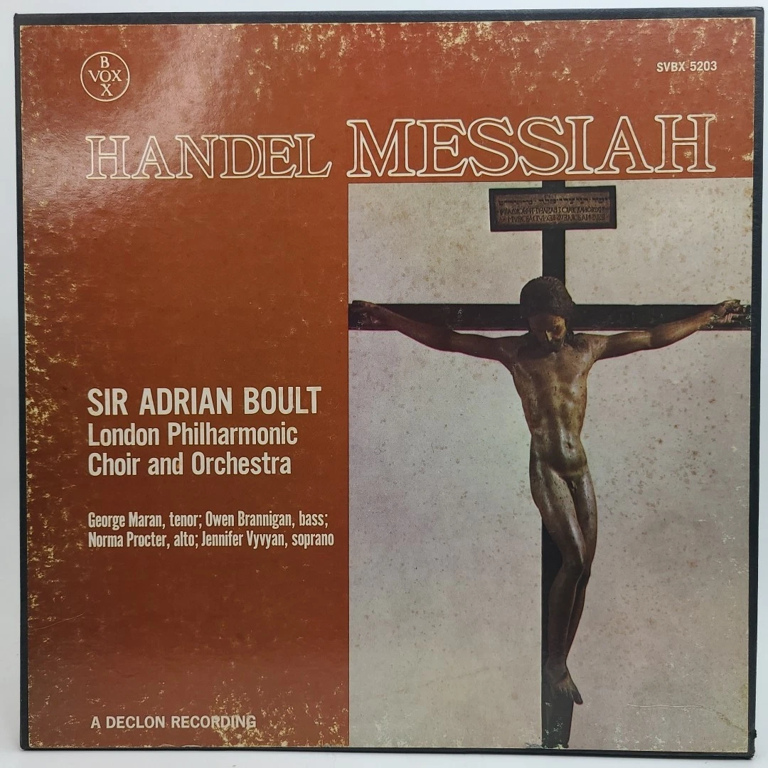 Handel Messiah Indiana Vinyl Records for sale - eBay