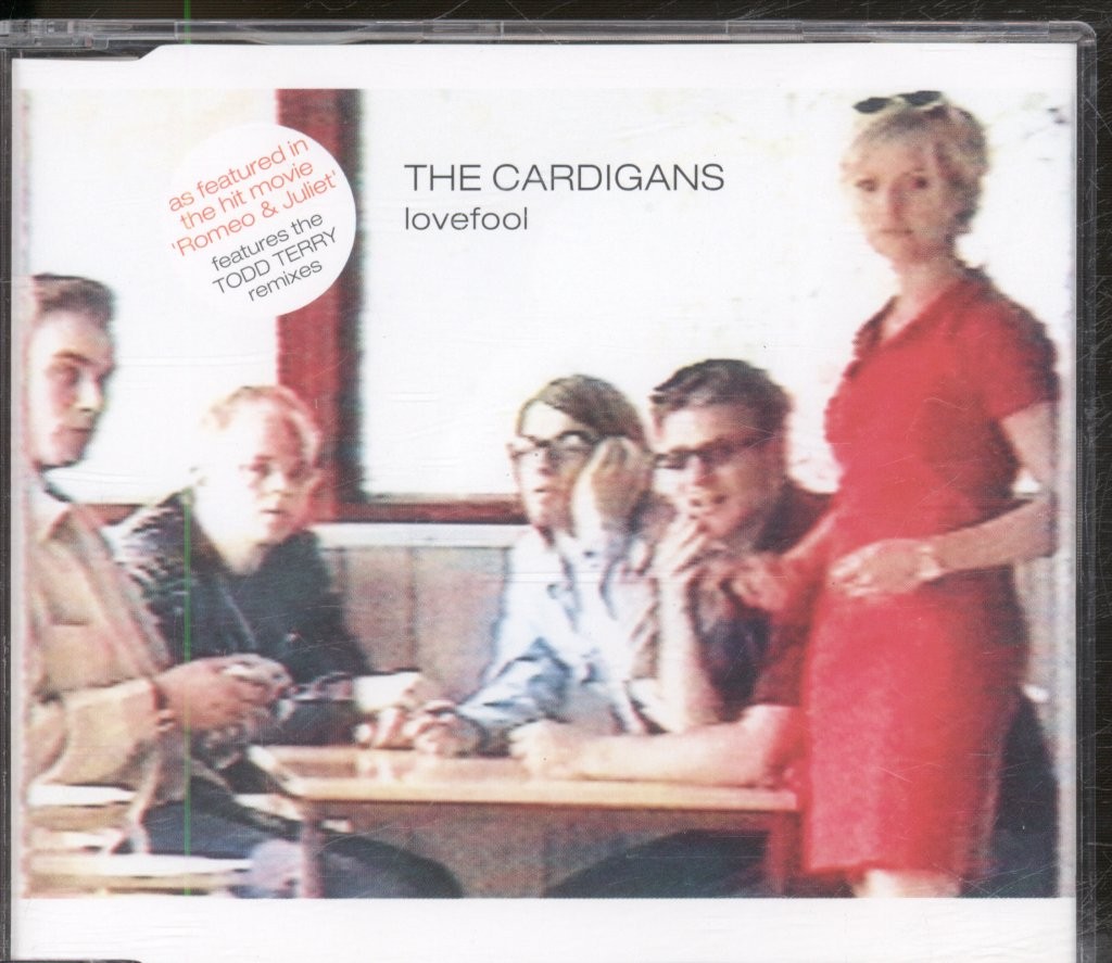 Cardigans Lovefool CD UK Polydor 1997 radio edit reissue CD 5710502