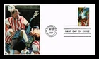 US COVER WORLD CUP SOCCER 50C FIRST DAY ISSUE PASTED ON CACHET