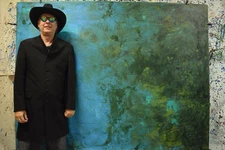 Mark Little Original Giant Profesional Painting 84”X62” (7 Foot) Abstract Modern