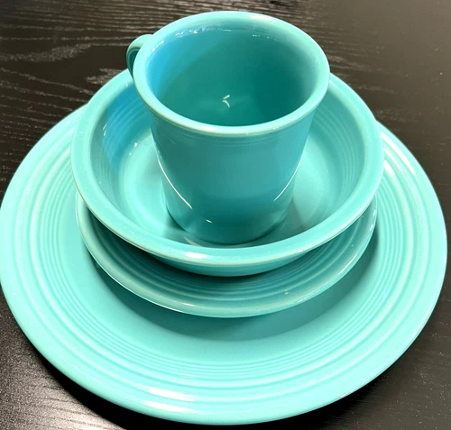 Fiestaware 4-Piece Turquoise Place Setting