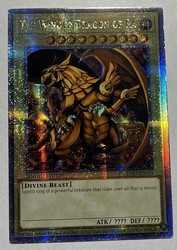 The Winged Dragon of Ra LC01-EN003 Quarter Century Secret Rare