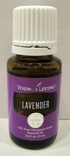 Young Living Lavender Premium Essential Oil 15 mL - New - Sealed - See Photos