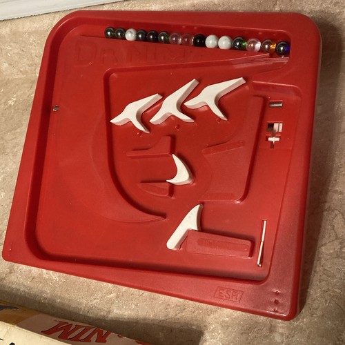 The Amazing Dr Nim analog computer game 1960s Box Damaged Not Original Marbles - Picture 2 of 18