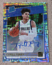 2020-21 Donruss Tyrell Terry Rated Rookies Signatures Choice #216