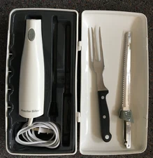 Proctor Silex (74374) Wired Electric Meat Carver Knife in Case