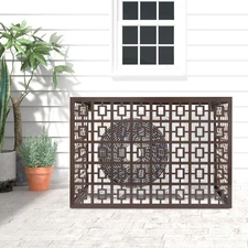 Air Conditioner Fence for Outdoor Units Privacy Fence Cover for A/C Conditioning