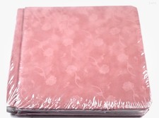 Creative Memories SCRAPBOOK 7X7 DUSTY MAUVE PINK Embossed ROSES Album Brand New