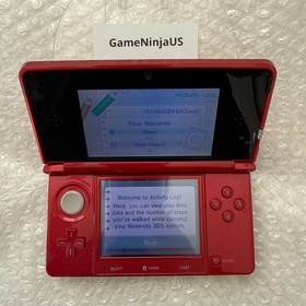 Nintendo 3DS / 3DS LL XL Region Free Console Stylus English Setting US FAST SHIP