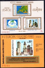 ROMANIA 1980 BLOCK 175,183 ** MINT IN PERFECT CONDITION (06695