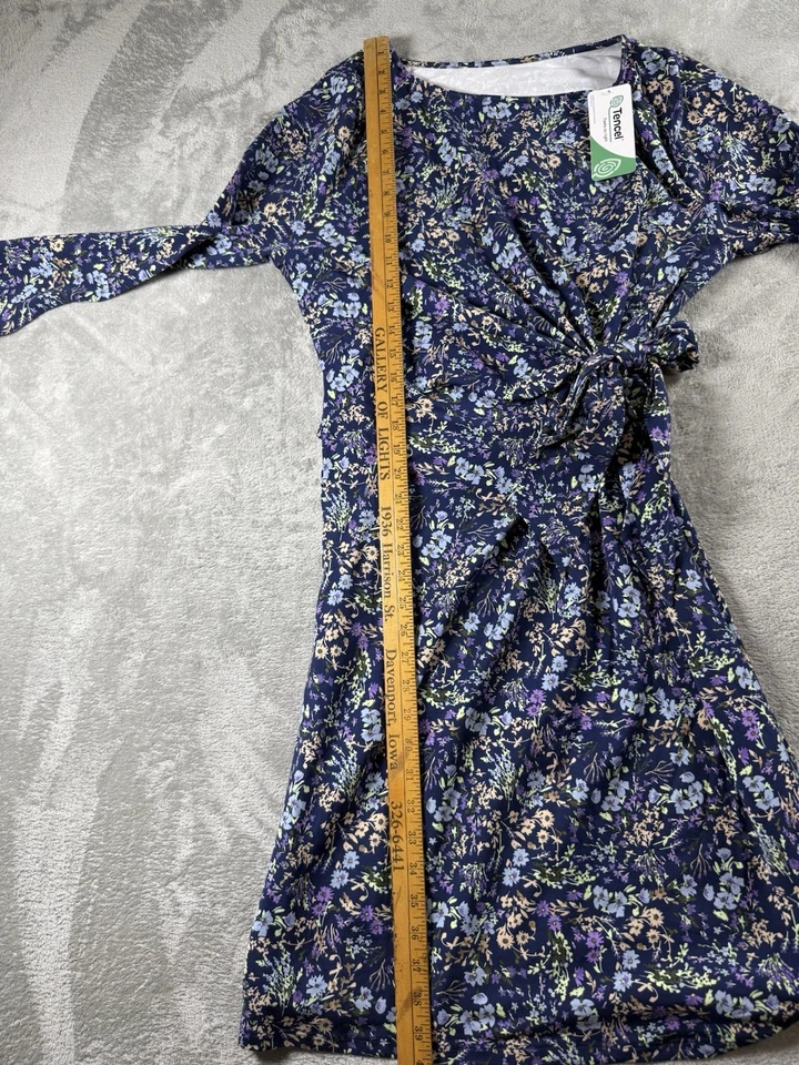 ¡¡¡NUEVO CON ETIQUETAS!!! Vestido floral Lands End para mujer manga larga Plus XL/18 Cottage Fairy Core Foto 4 de 4