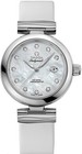 Omega De Ville Ladymatic White Pearl Dial Stainless Steel 34mm Women's Watch