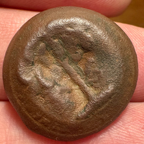 VERY RARE South Carolina Confederate Local Button, dug Cold Harbor (SC274)