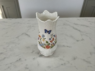 Aynsley China Cottage Garden viktorianische geprägte Vase 15,5 cm
